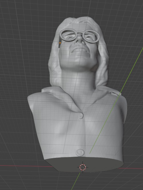 Billie Jean King 3D print model_17