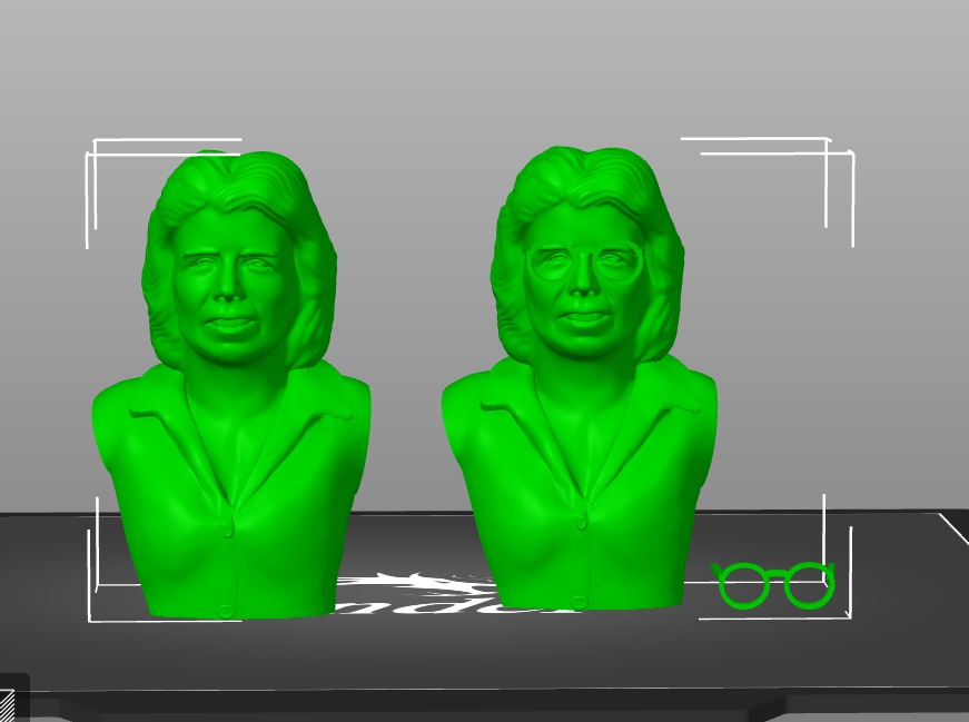 Billie Jean King 3D print model_14
