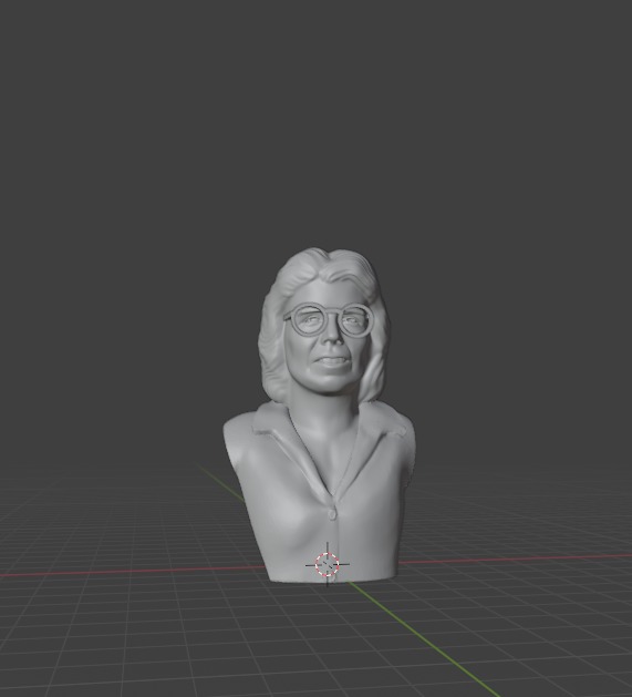 Billie Jean King 3D print model_9