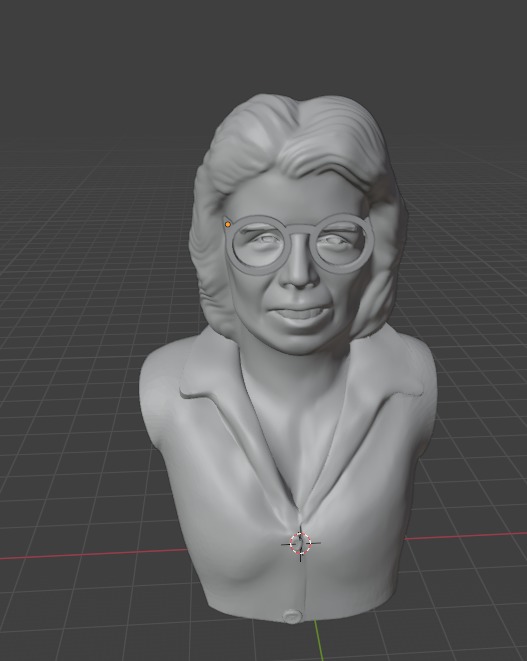 Billie Jean King 3D print model_16
