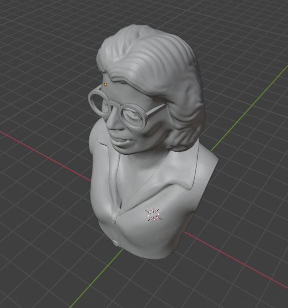 Billie Jean King 3D print model_2