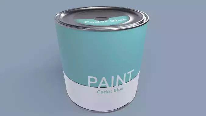 Paint Can Light-Blue
