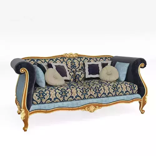 Elegant classy curves sofa by Modenese