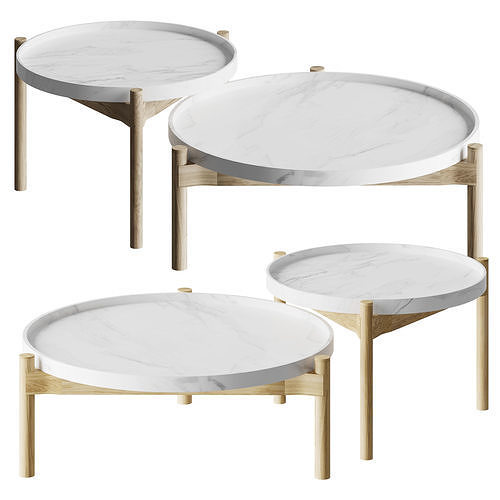 Sepal Gloster Occasional Table 3D model