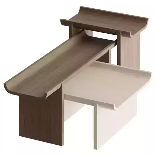 RIGOLES COFFEE SIDE TABLES