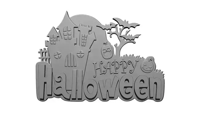 Halloween Fridge Magnet 