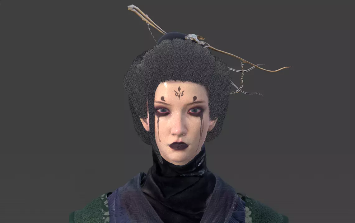 Black Myth Wukong - The Fourth Sister 3D model