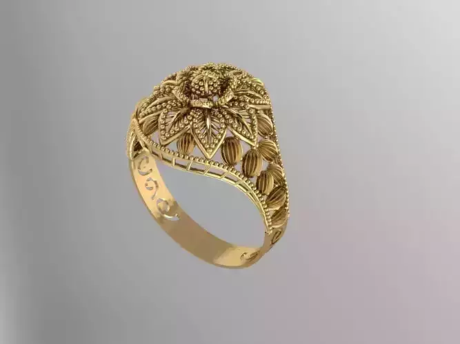 Gold Ring 17