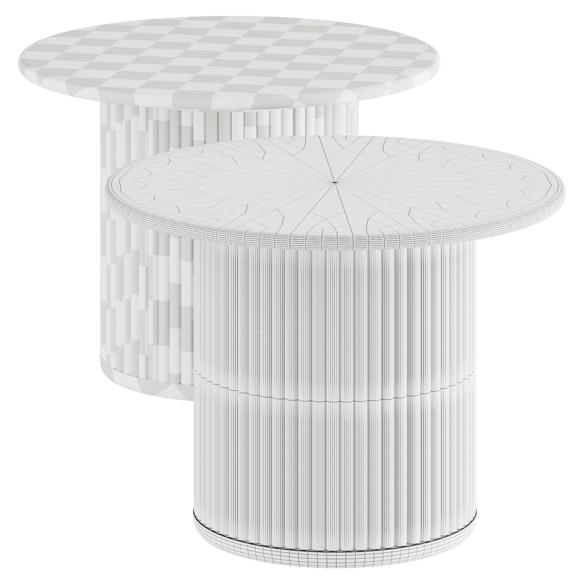 Otto Tribu Side Table 3D model_2