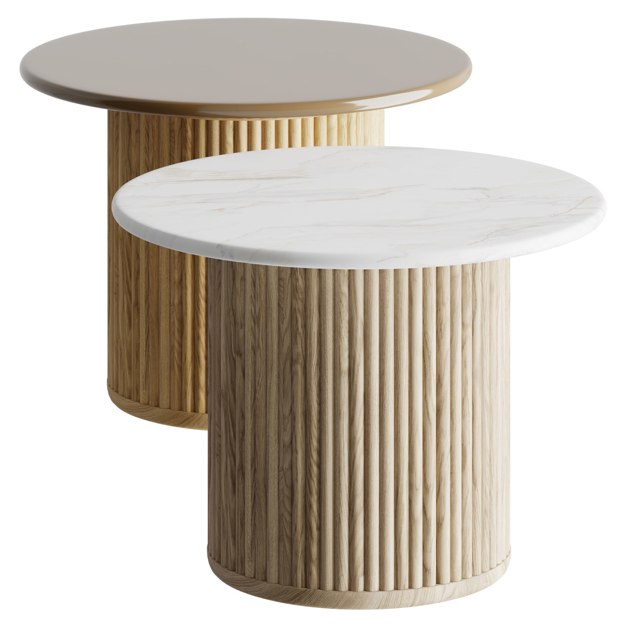 Otto Tribu Side Table 3D model_1