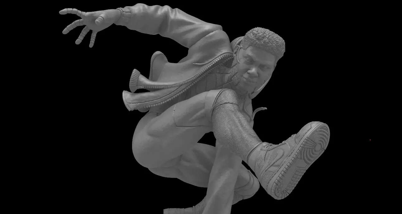 Spider-Verse Miles Morales 3D print model_0