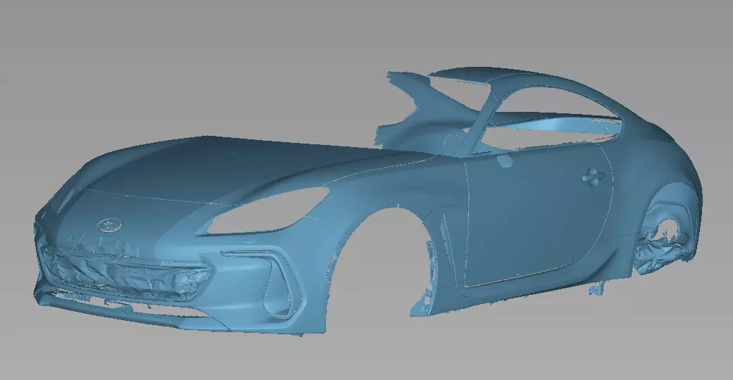 Subaru BRZ ZD8 3D Scan Data 3D model