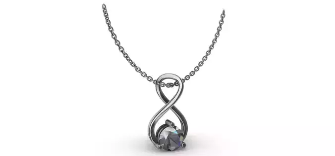 SOLITAIRE PENDANT