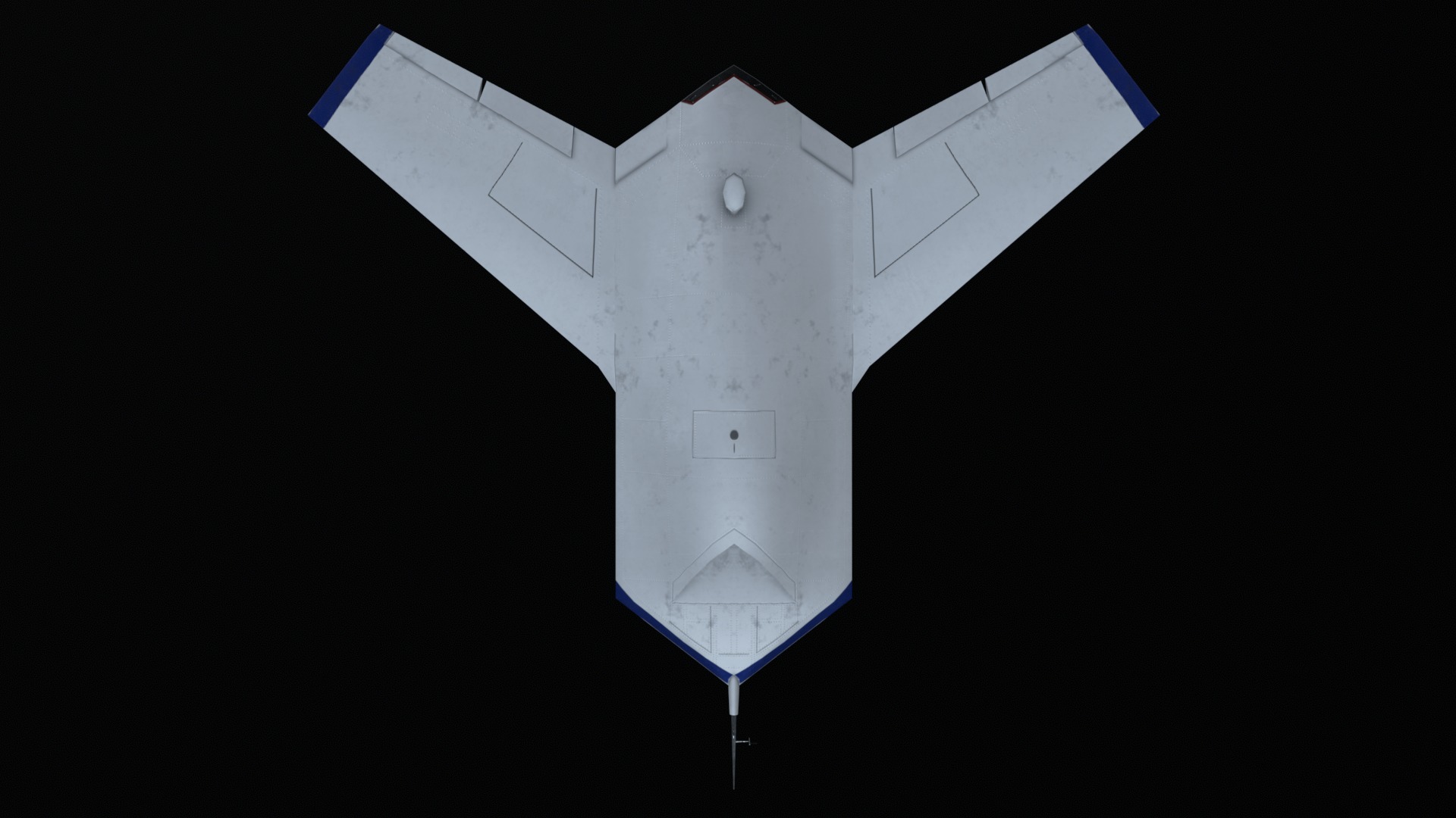 Asset - Army - UAV Boeing X45 - 3D MODEL Low-poly Low-poly 3D model_24