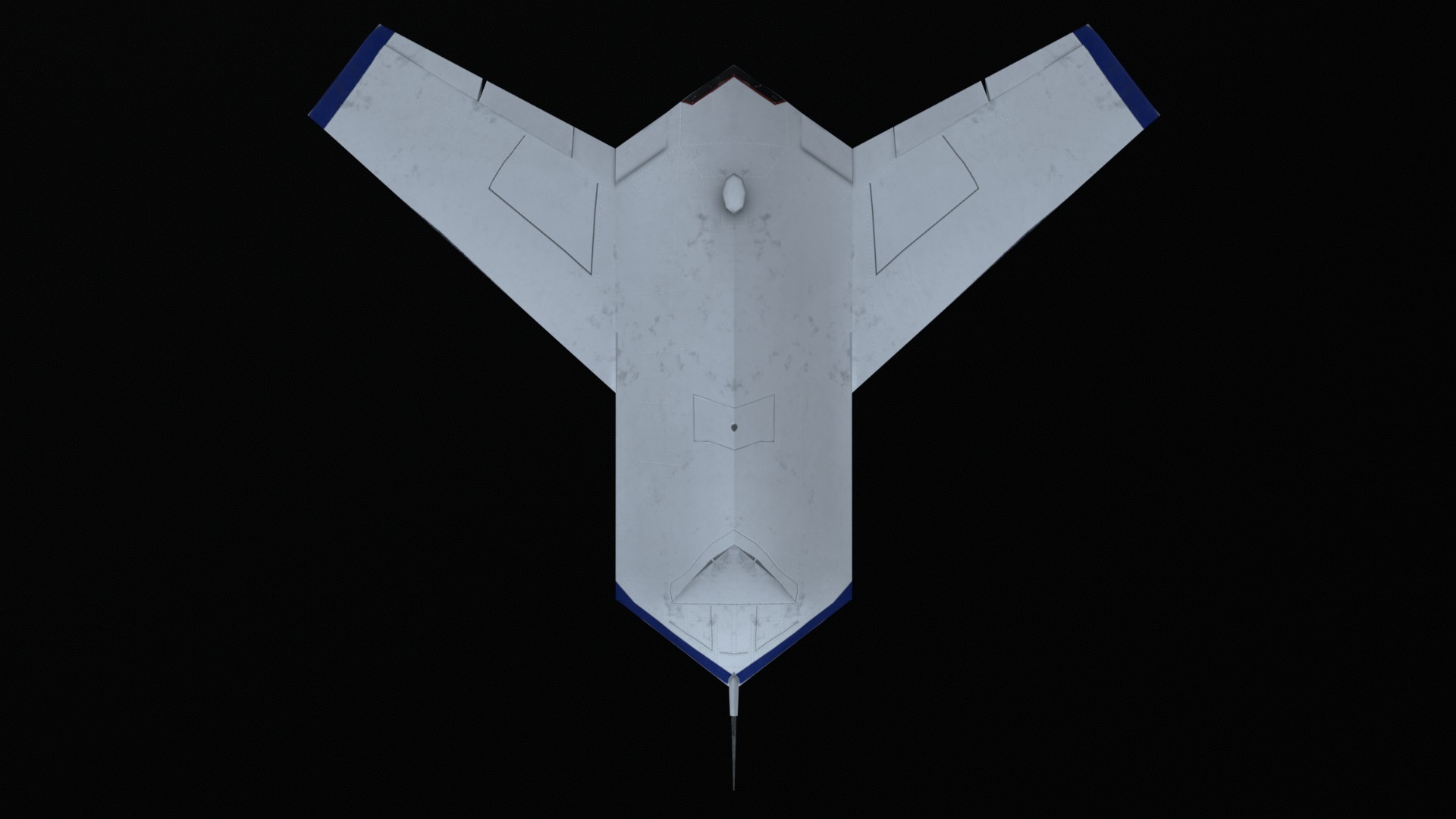 Asset - Army - UAV Boeing X45 - 3D MODEL Low-poly Low-poly 3D model_27