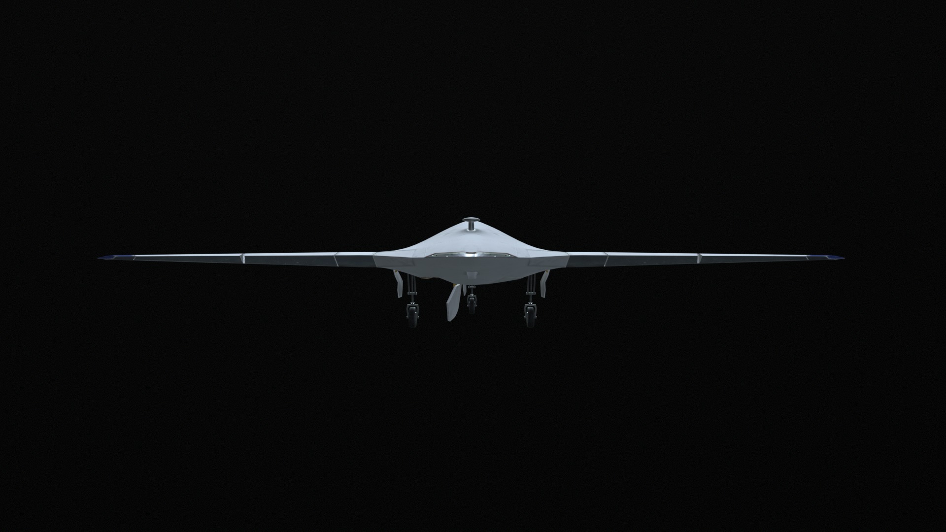 Asset - Army - UAV Boeing X45 - 3D MODEL Low-poly Low-poly 3D model_20