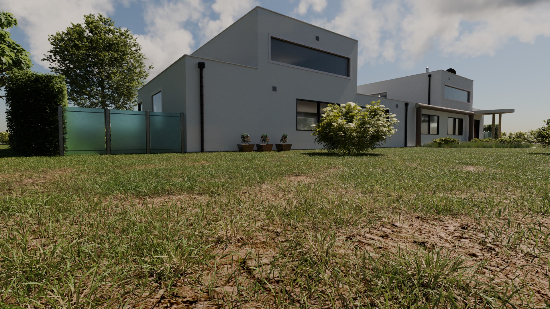 Architectural House 3D model_7