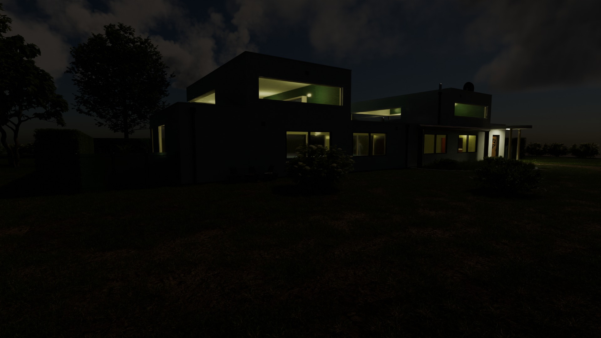 Architectural House 3D model_10