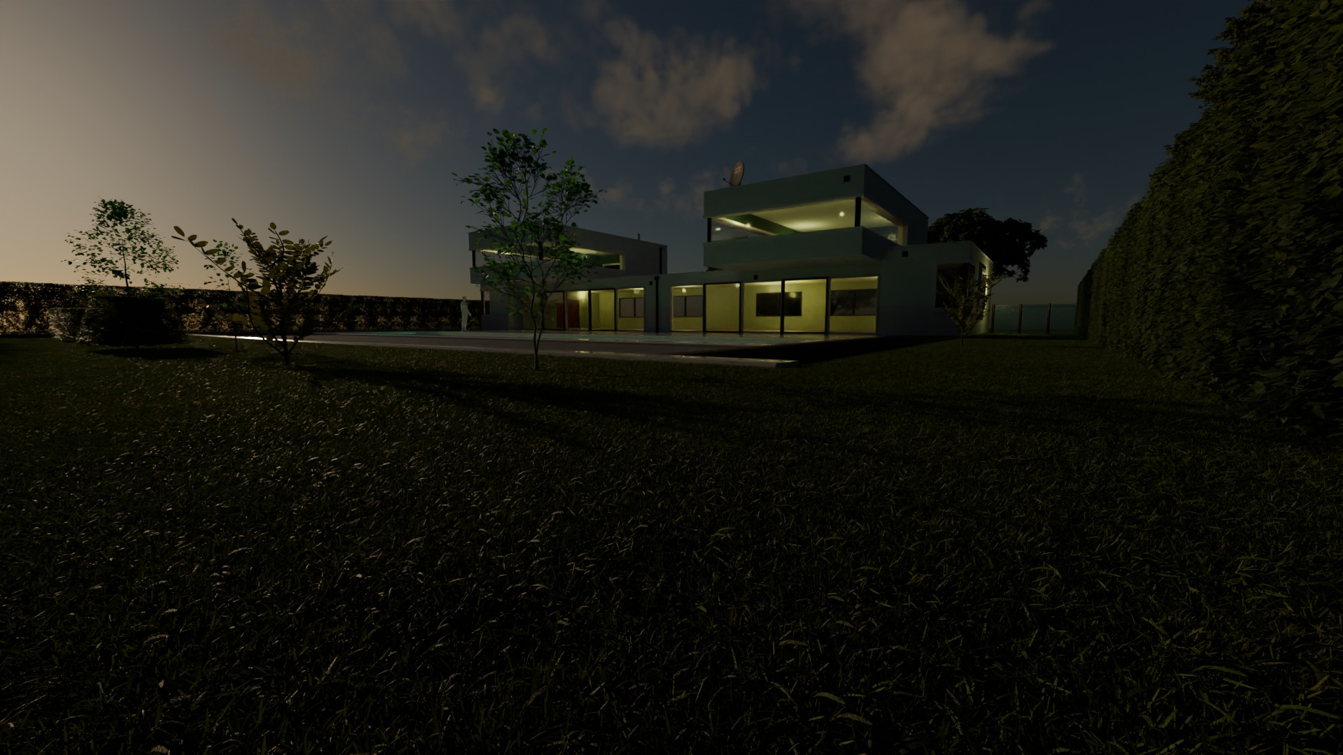 Architectural House 3D model_13