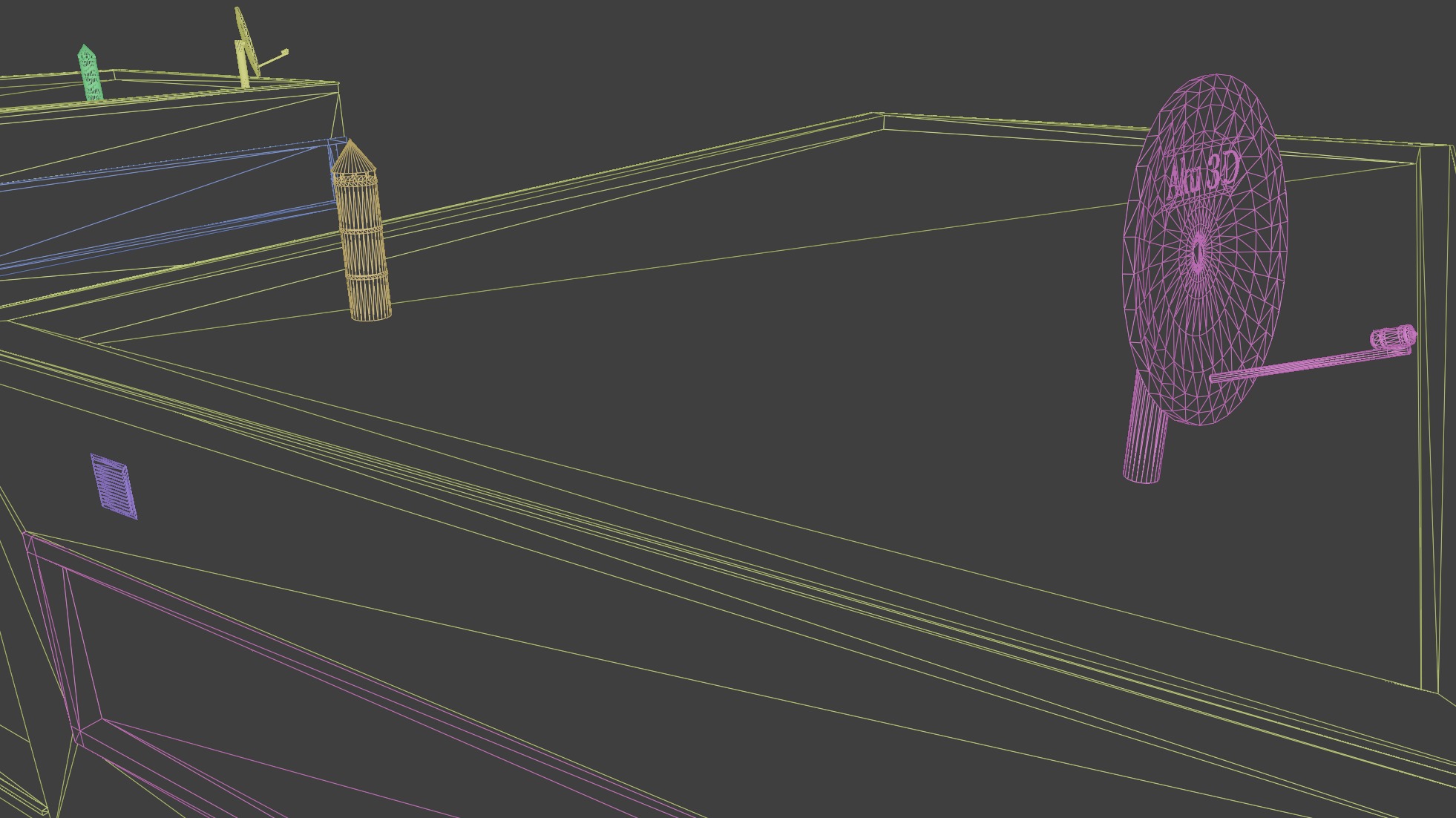 Architectural House 3D model_17