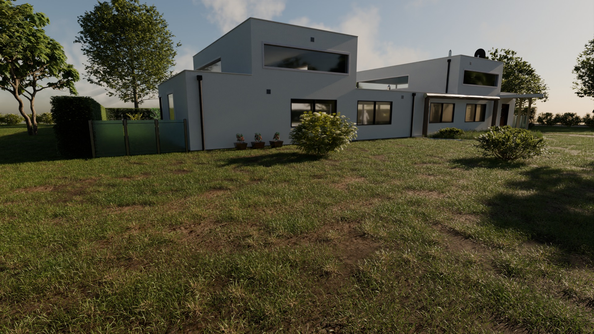 Architectural House 3D model_4