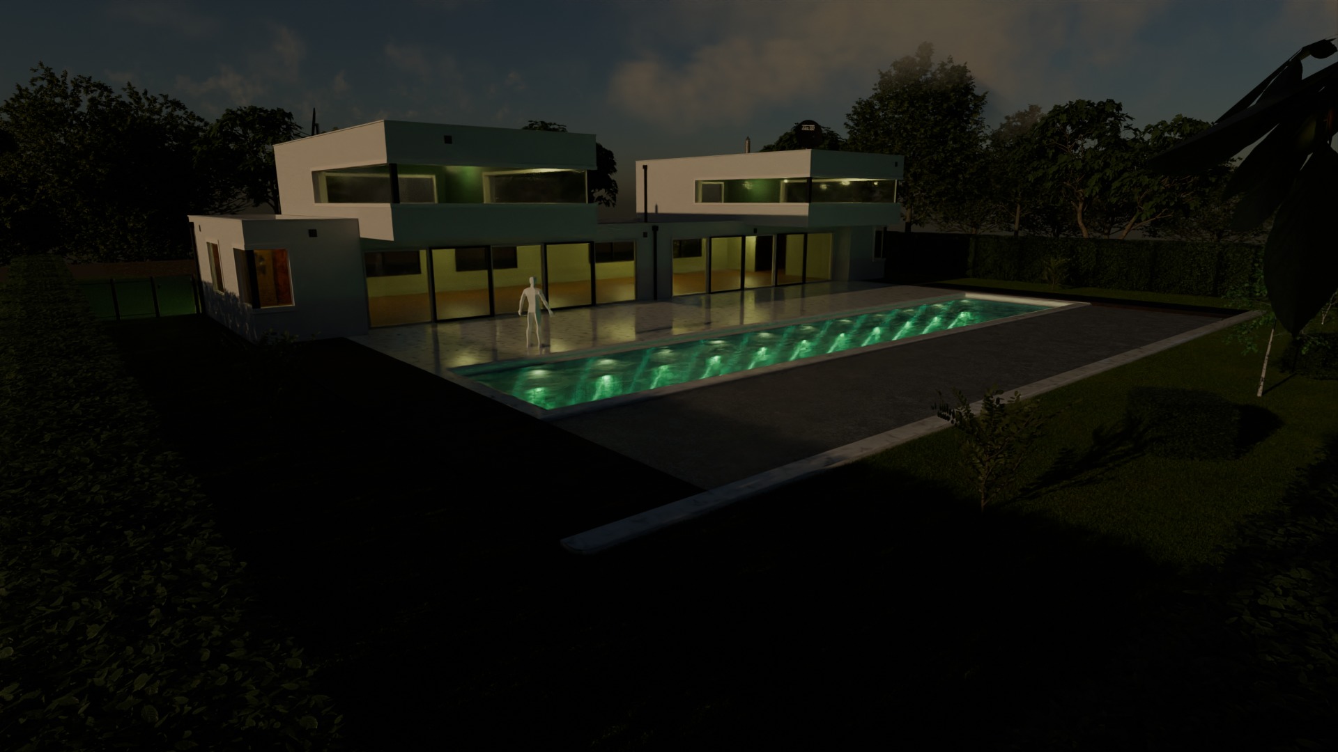 Architectural House 3D model_12