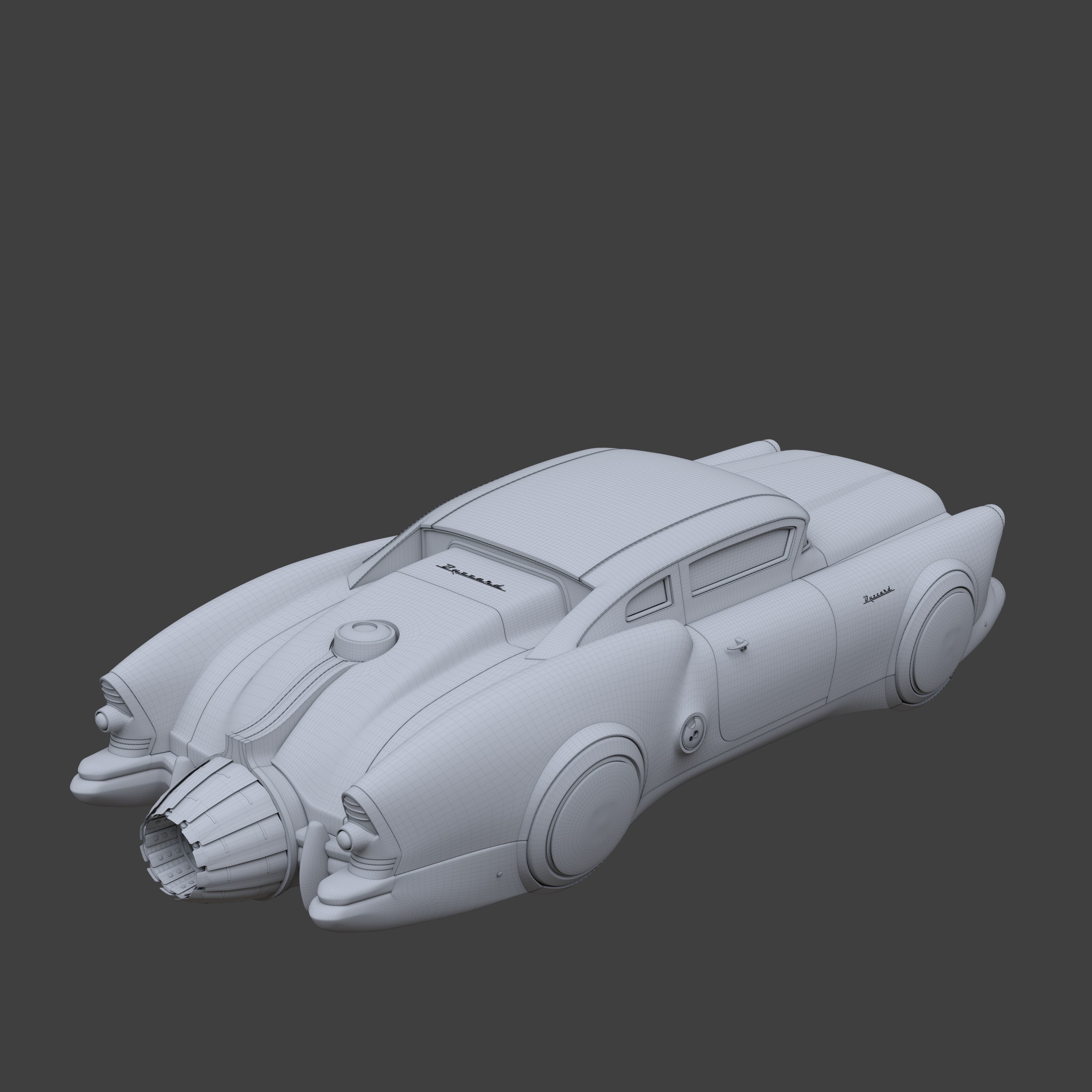 Futuristic flying car 9 3D model_18