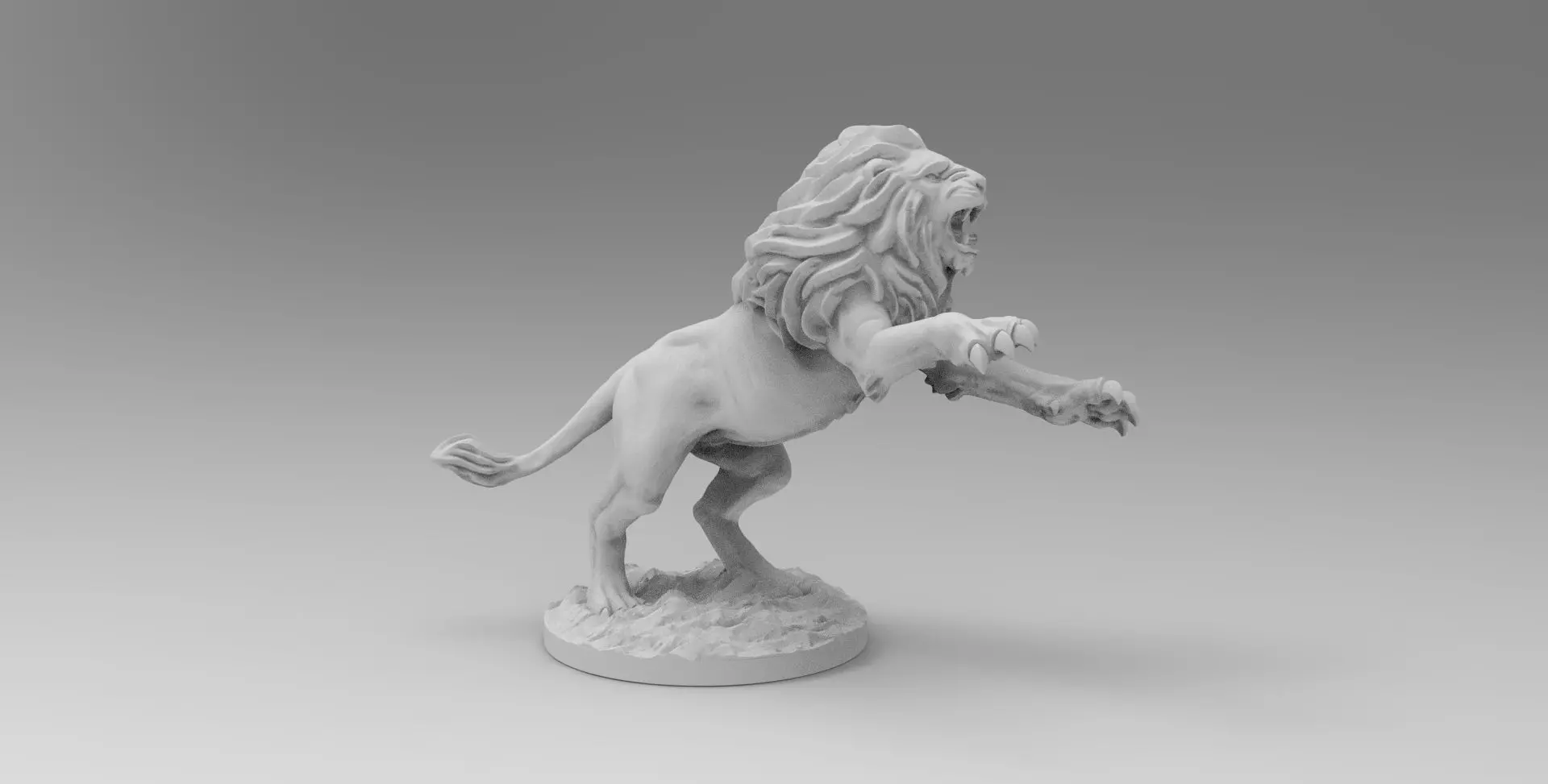 Lion - 3D model_0