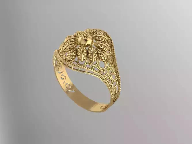 Gold Ring 19