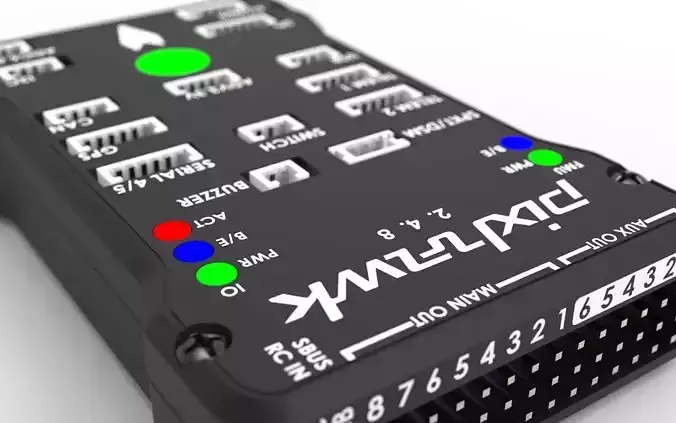 Pixhawk Autopilot Controller 3D model
