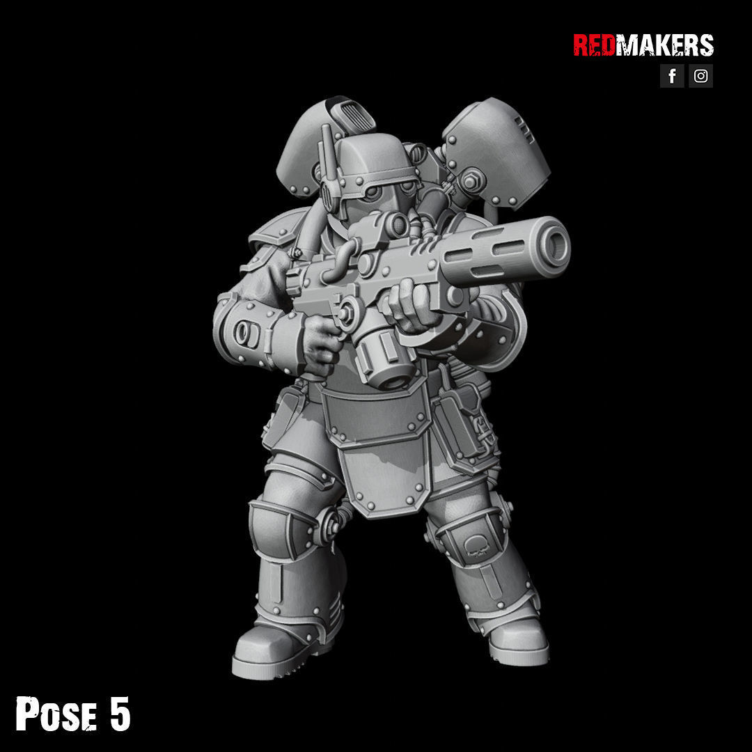 Kill Squad - Special Forces - Imperial Guard 3D print model_44