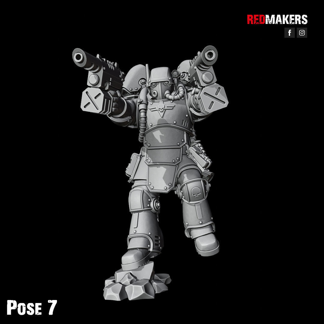Kill Squad - Special Forces - Imperial Guard 3D print model_48