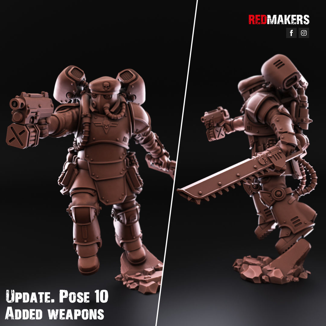 Kill Squad - Special Forces - Imperial Guard 3D print model_32