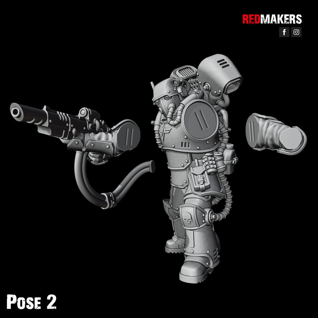 Kill Squad - Special Forces - Imperial Guard 3D print model_39