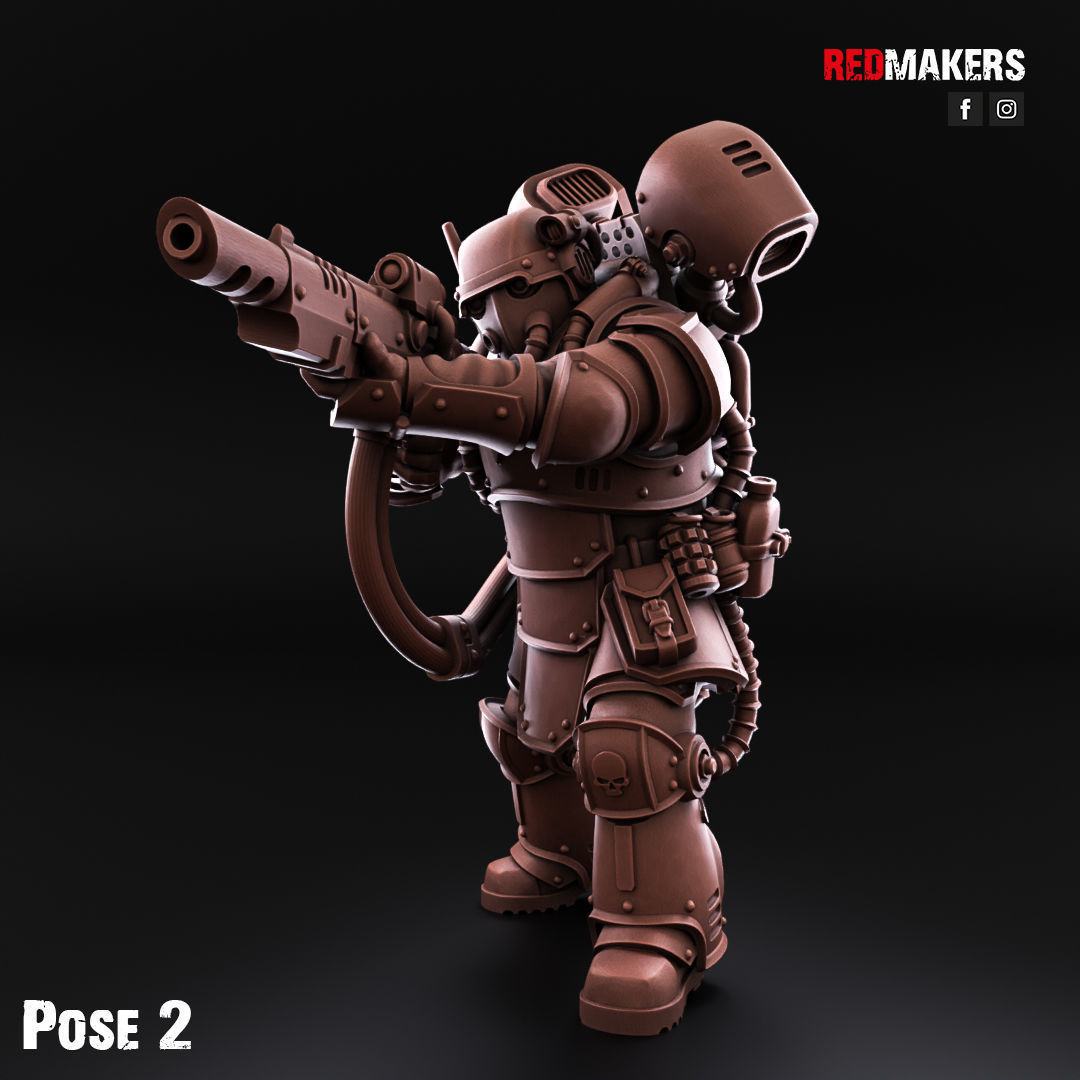 Kill Squad - Special Forces - Imperial Guard 3D print model_11