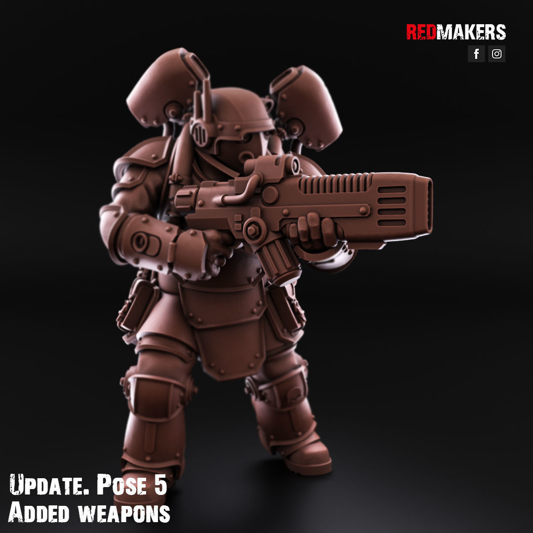 Kill Squad - Special Forces - Imperial Guard 3D print model_20