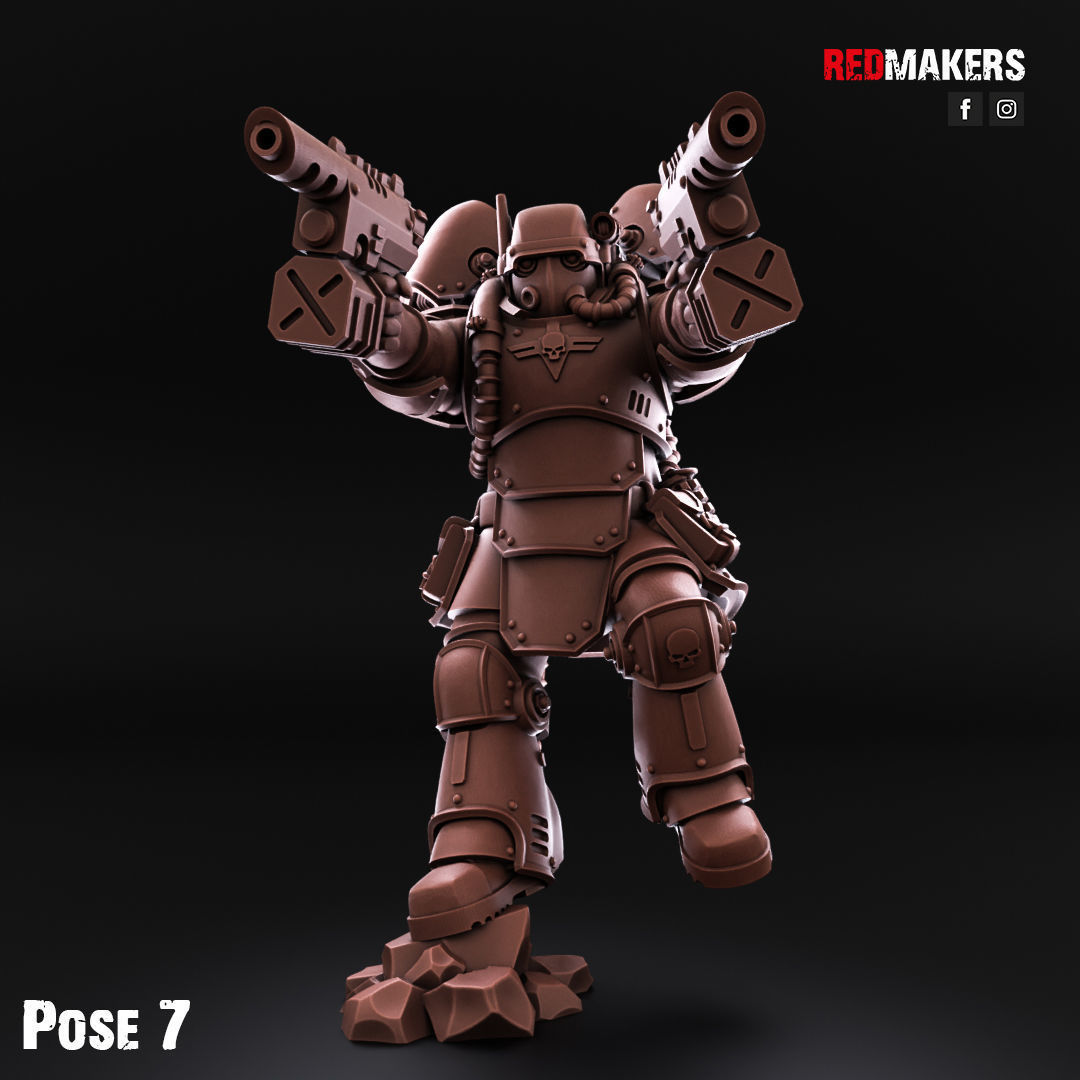 Kill Squad - Special Forces - Imperial Guard 3D print model_24