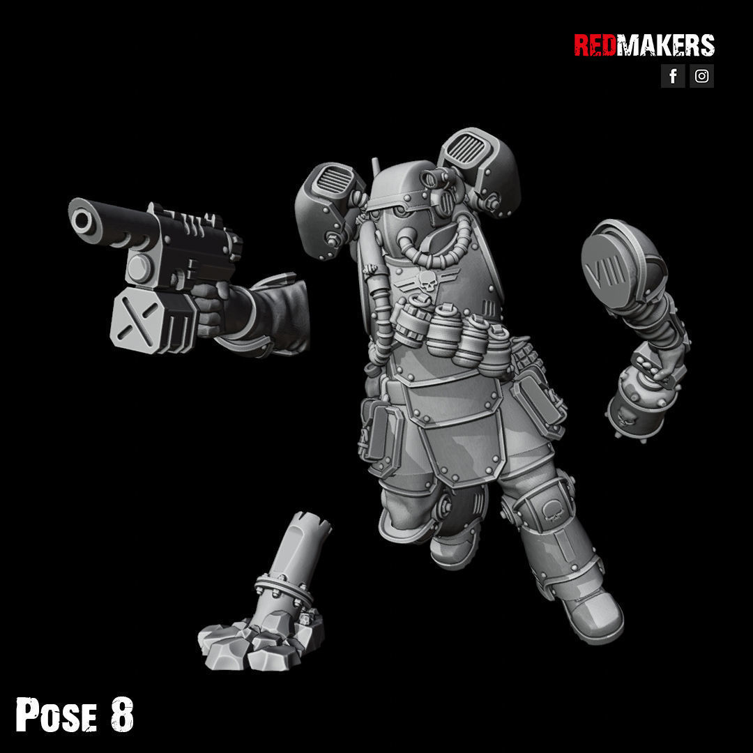 Kill Squad - Special Forces - Imperial Guard 3D print model_51