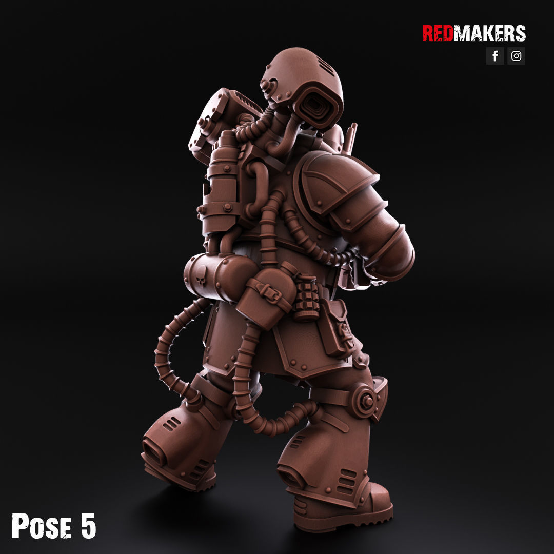 Kill Squad - Special Forces - Imperial Guard 3D print model_21