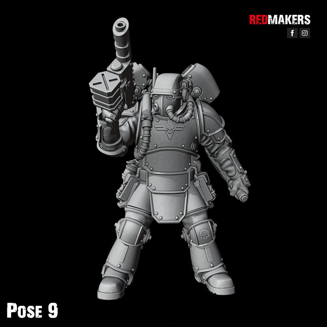 Kill Squad - Special Forces - Imperial Guard 3D print model_52