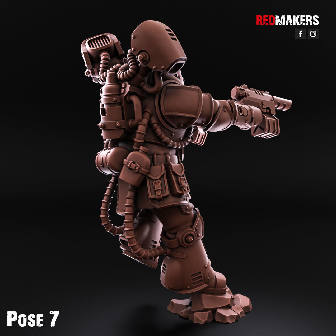 Kill Squad - Special Forces - Imperial Guard 3D print model_26