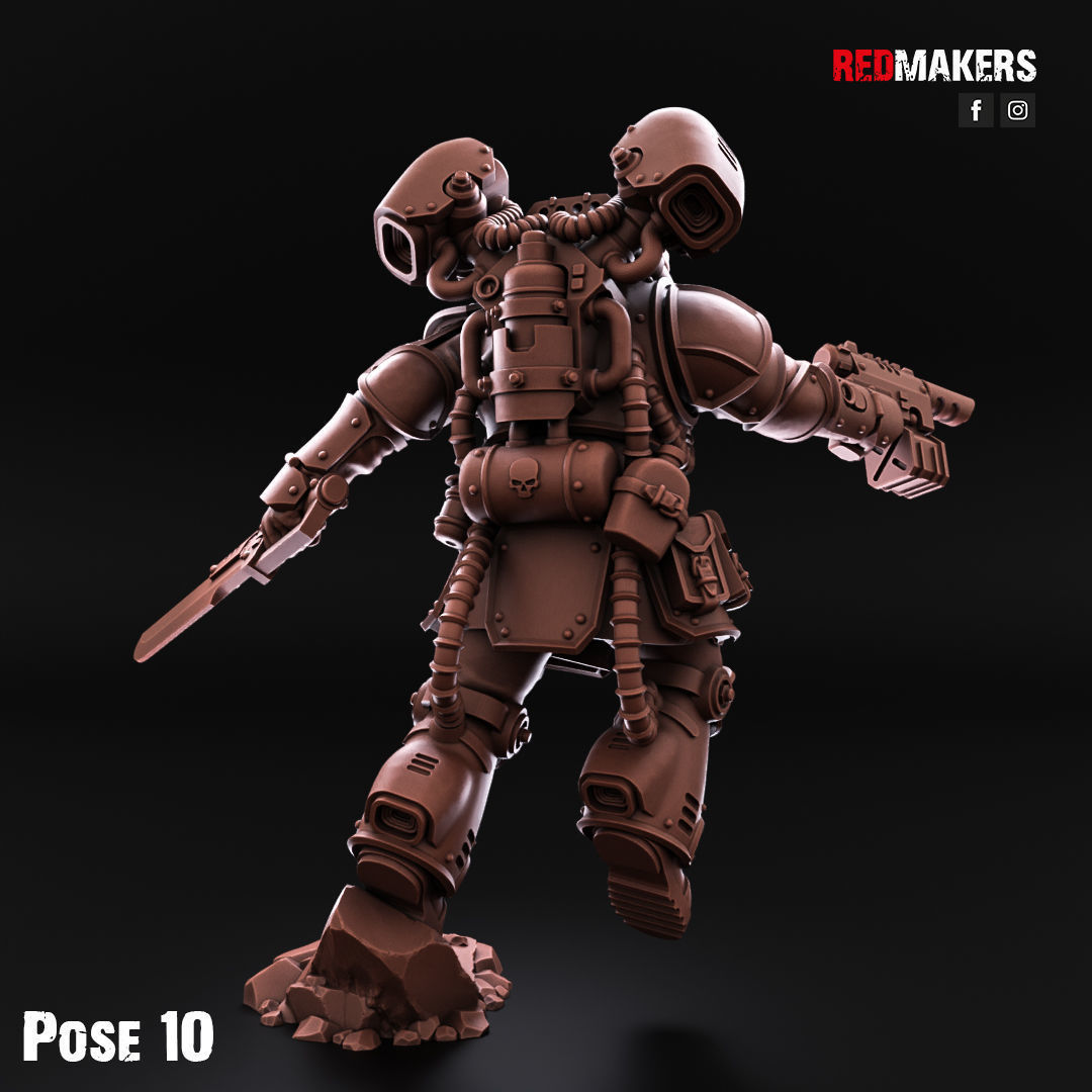 Kill Squad - Special Forces - Imperial Guard 3D print model_34