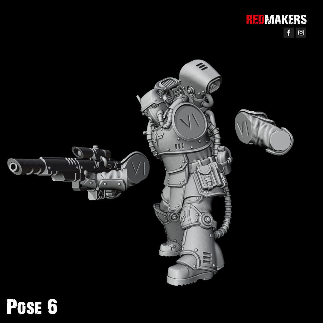 Kill Squad - Special Forces - Imperial Guard 3D print model_47