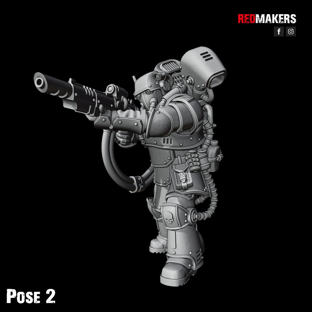 Kill Squad - Special Forces - Imperial Guard 3D print model_38