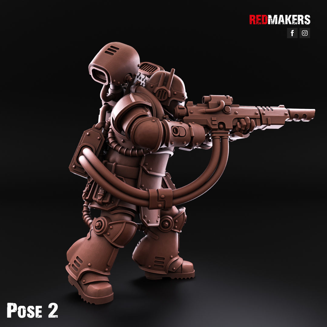 Kill Squad - Special Forces - Imperial Guard 3D print model_12