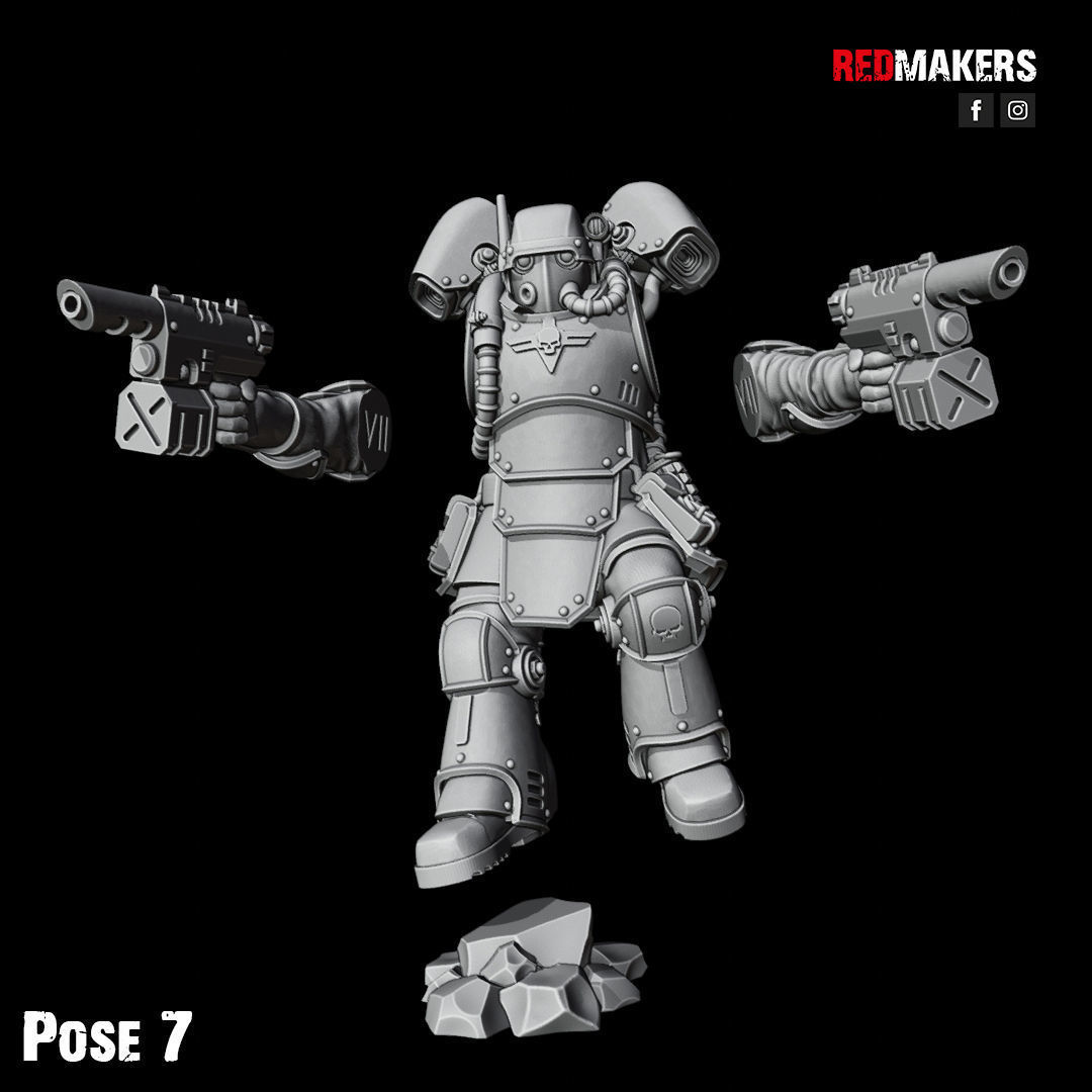 Kill Squad - Special Forces - Imperial Guard 3D print model_49