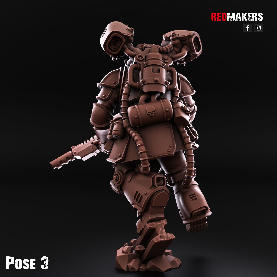 Kill Squad - Special Forces - Imperial Guard 3D print model_15