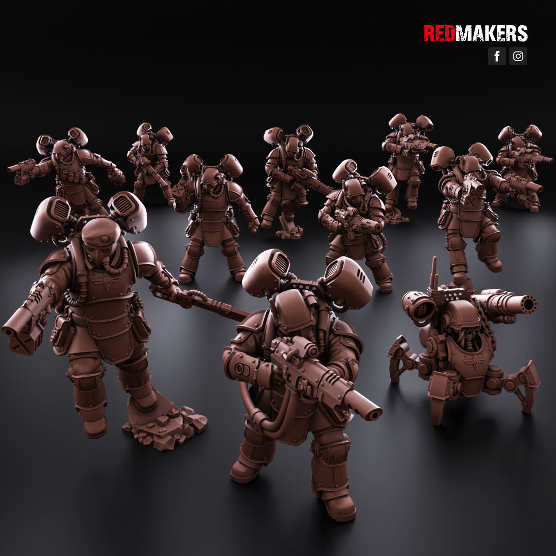 Kill Squad - Special Forces - Imperial Guard 3D print model_3