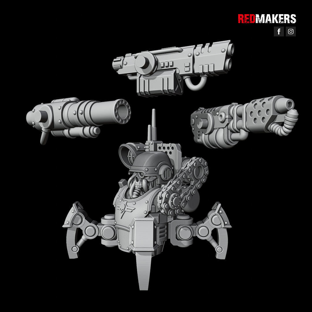 Kill Squad - Special Forces - Imperial Guard 3D print model_57