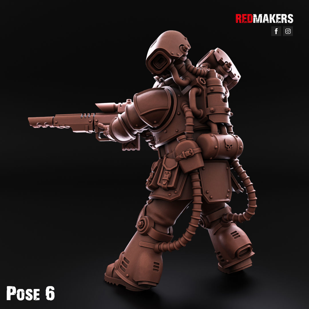 Kill Squad - Special Forces - Imperial Guard 3D print model_23